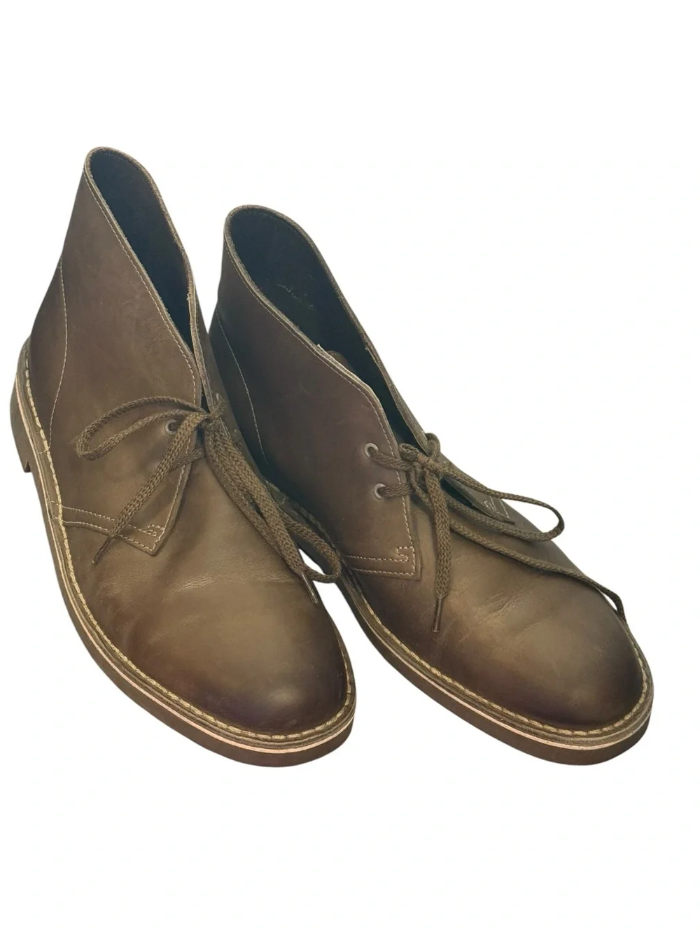 Clarks Brown Leather Chukka Boots Men’s US 11